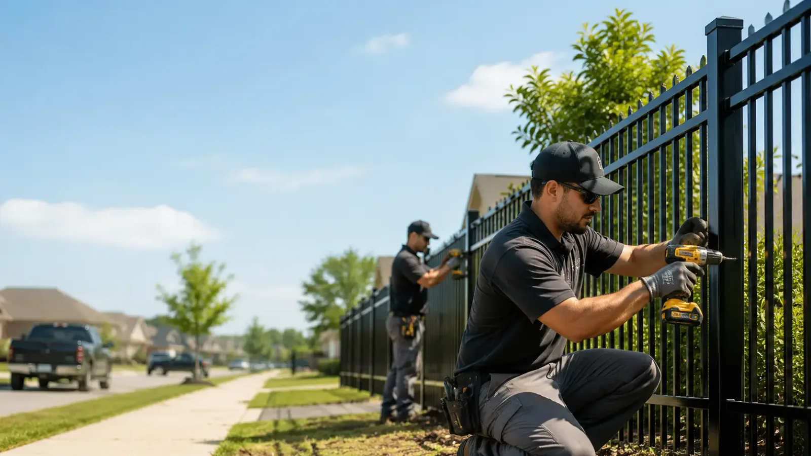 Metal Fence Installation in Lamar, MS